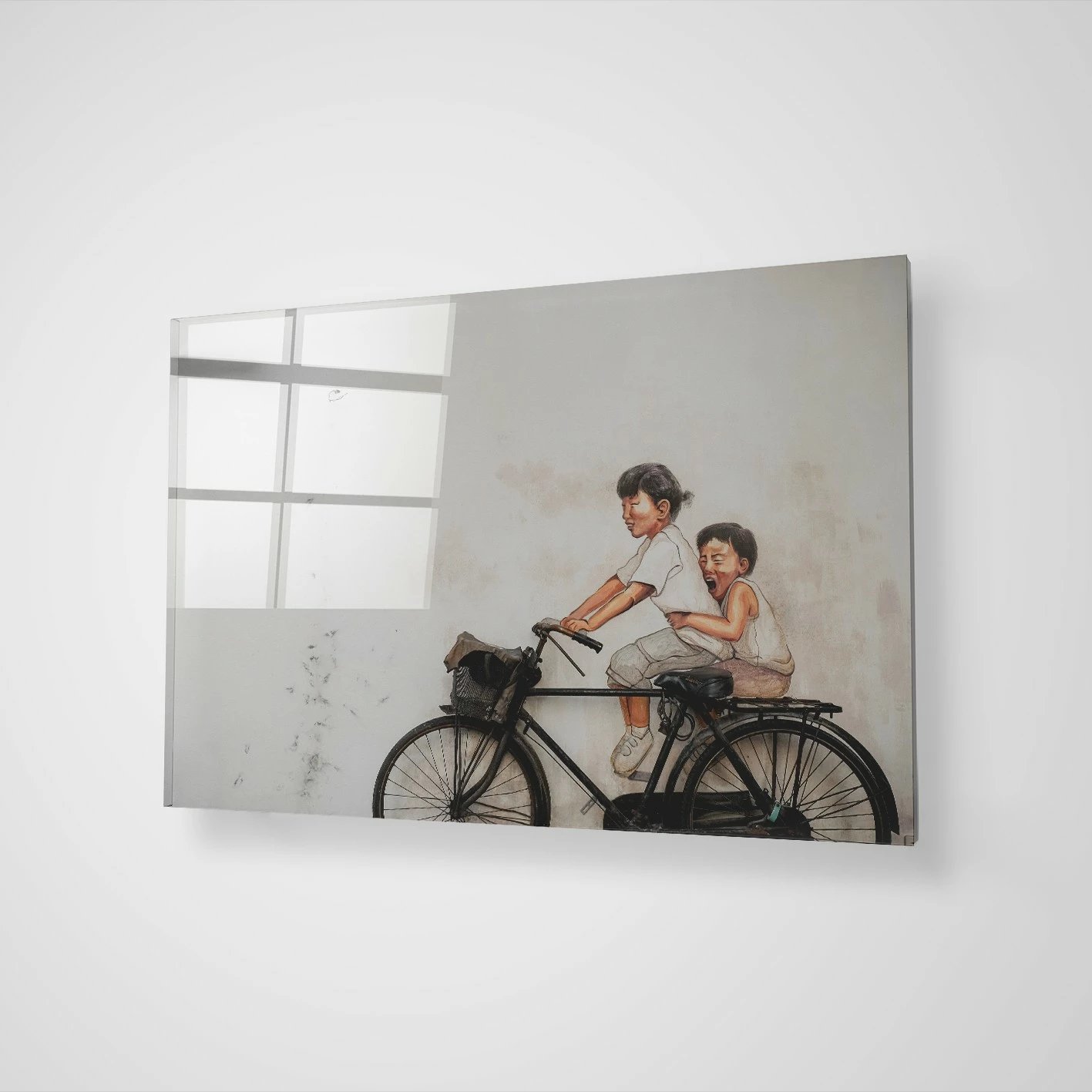 Pikturë dekorative prej xhami të temperuar, Wallity, 1875, 50x70cm