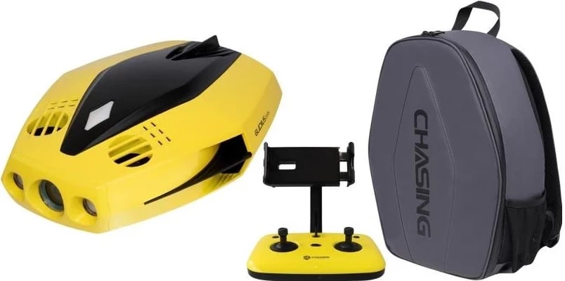 Drone nën ujor Chasing Dory Flash Pack, ngjyrë e verdhë