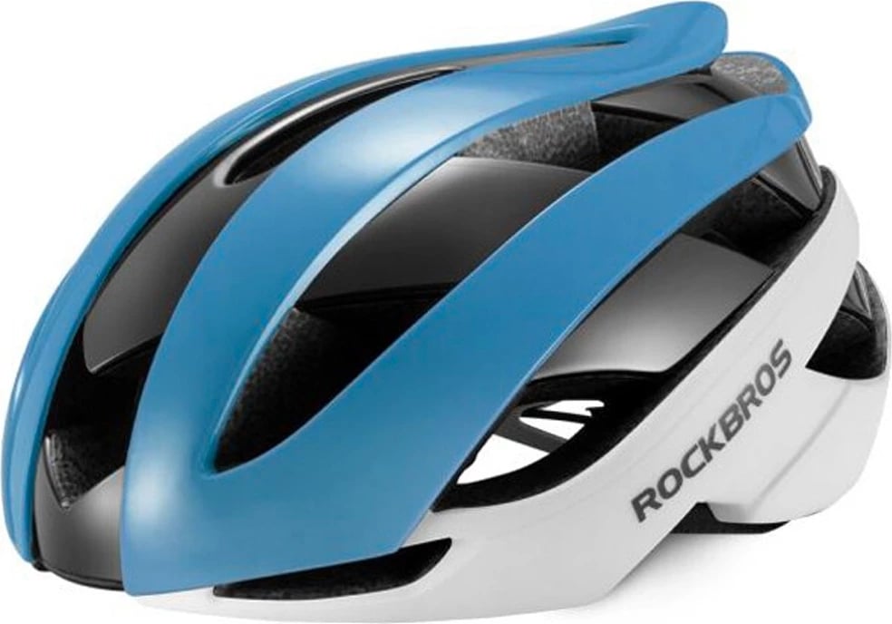 Helmetë biçiklete Rockbros 10110004004, M, kaltër dhe bardhë