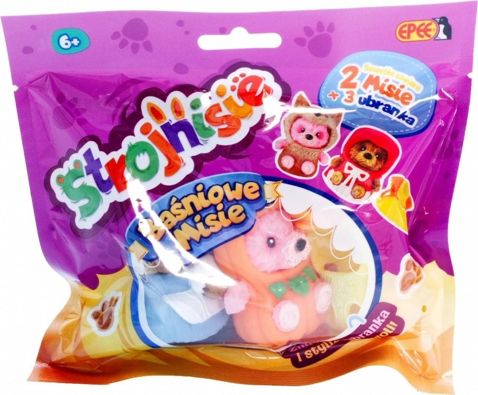 Set lodrash figurina Strojnisie Epee, 2 arusha + 3 veshje përrallash, për vajza