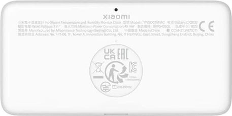 Monitor i temperaturës & lagështisë Xiaomi, 3,7", i bardhë