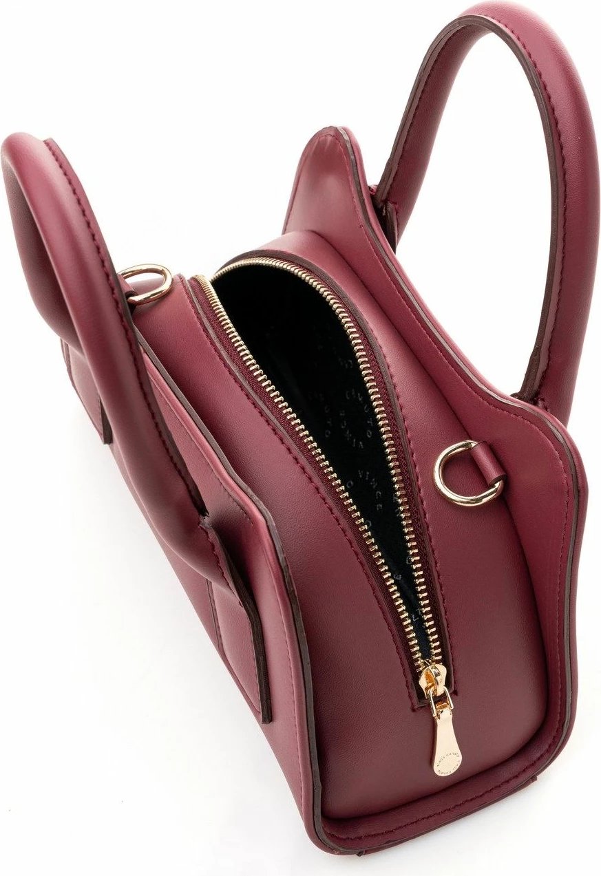 Çantë dore Vince Camuto, Bergamo, ngjyrë e kuqe claret