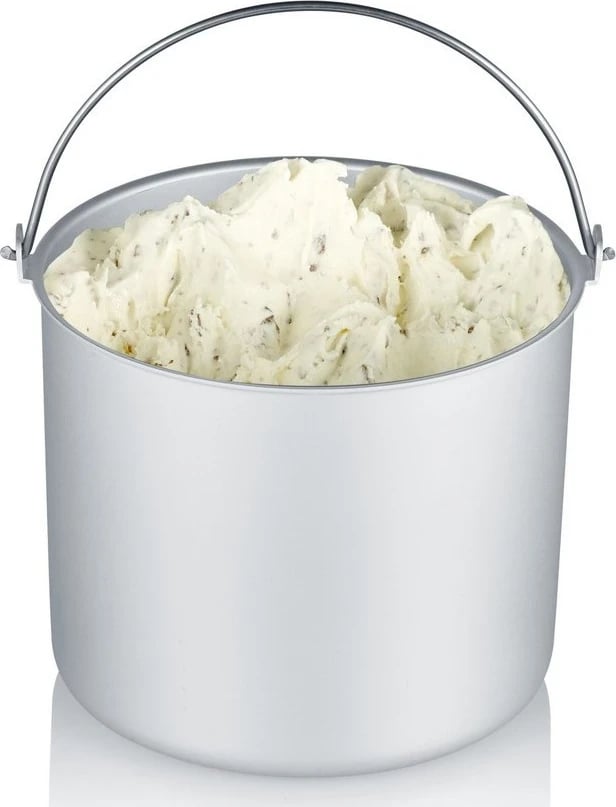 Aparat për akullore Severin EZ 7405, 2L, 180W, argjendtë