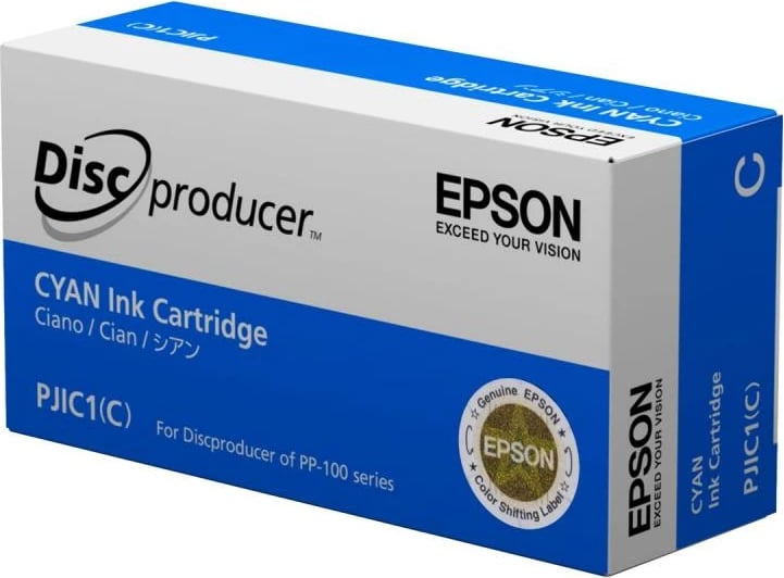Kartushë boje, Epson, Discproducer PJIC7(C) C13S020688, 30 ml, cian