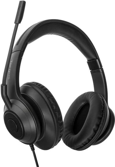 Kufje me tela Targus Wired Stereo Headset, USB, mikrofon boom, e zezë Kufje me tela Targus Wired Stereo Headset, USB, mikrofon boom, e zezë
