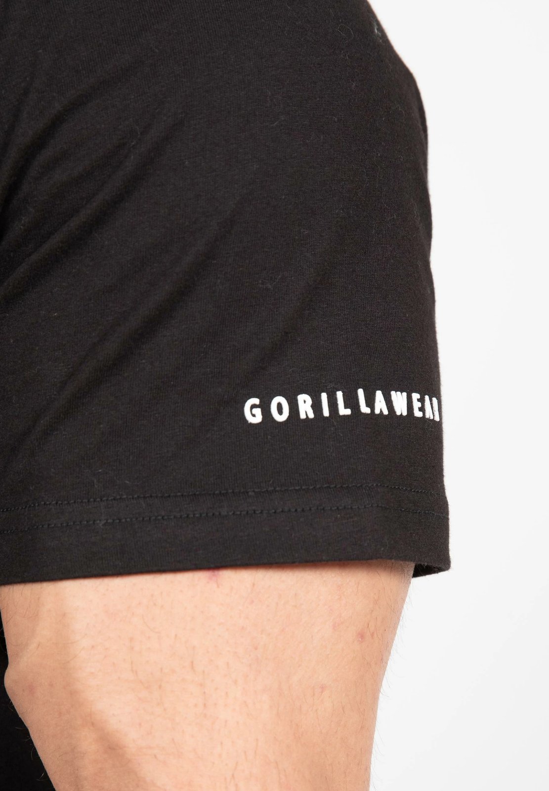 Maice për meshkuj Gorilla Wear, e zezë