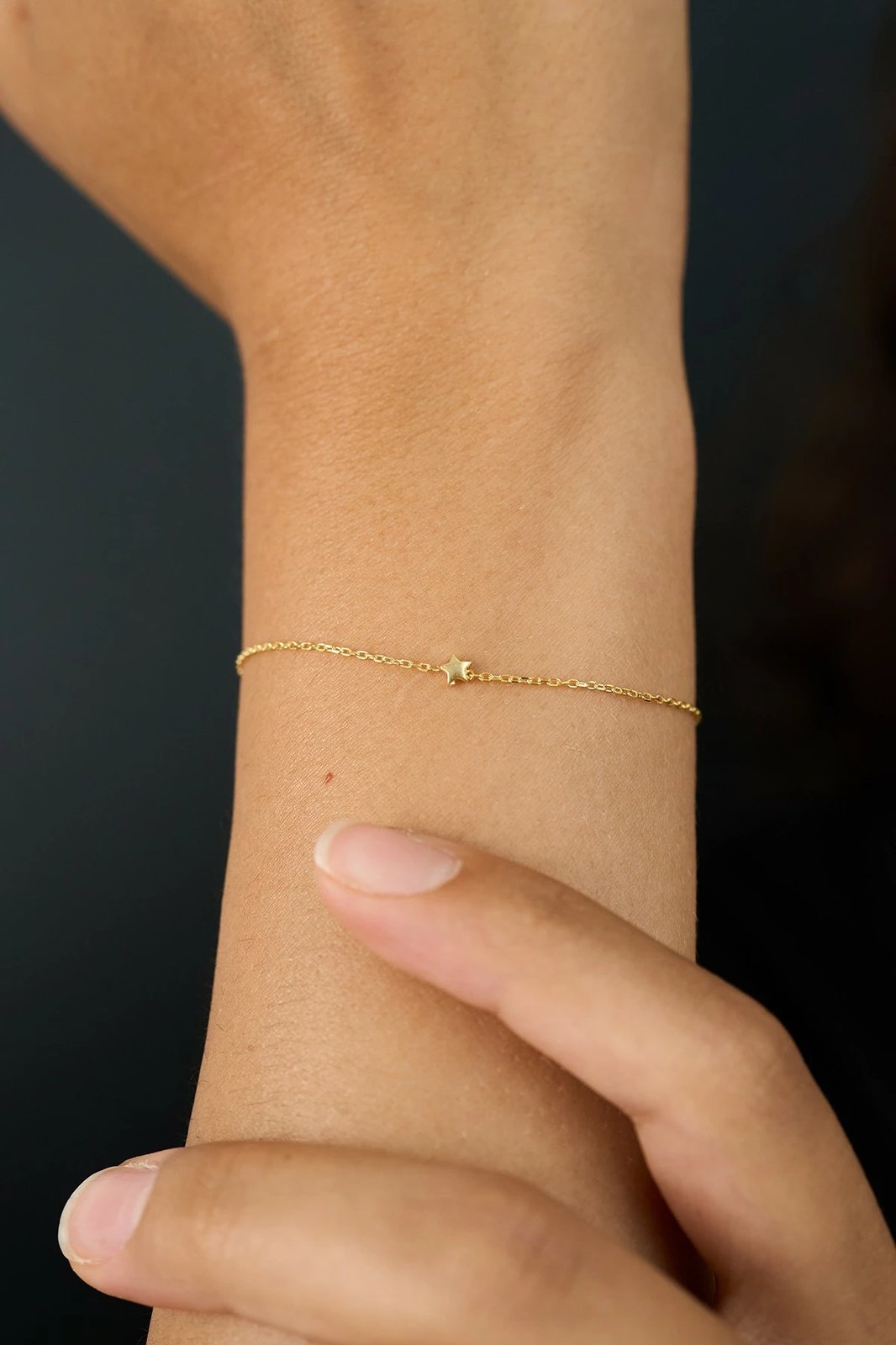 Byzylyk argjendi Elika Silver, ngjyrë ari, ELKSLVR7689