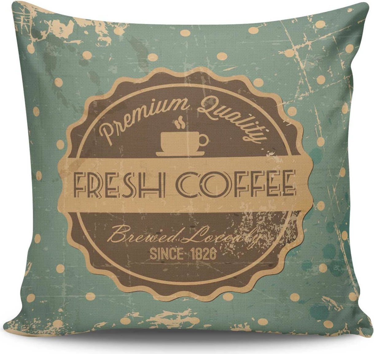 Jastëk dekorativ Aberto Design, NKRLNT-117, shumëngjyrësh, 43x43cm