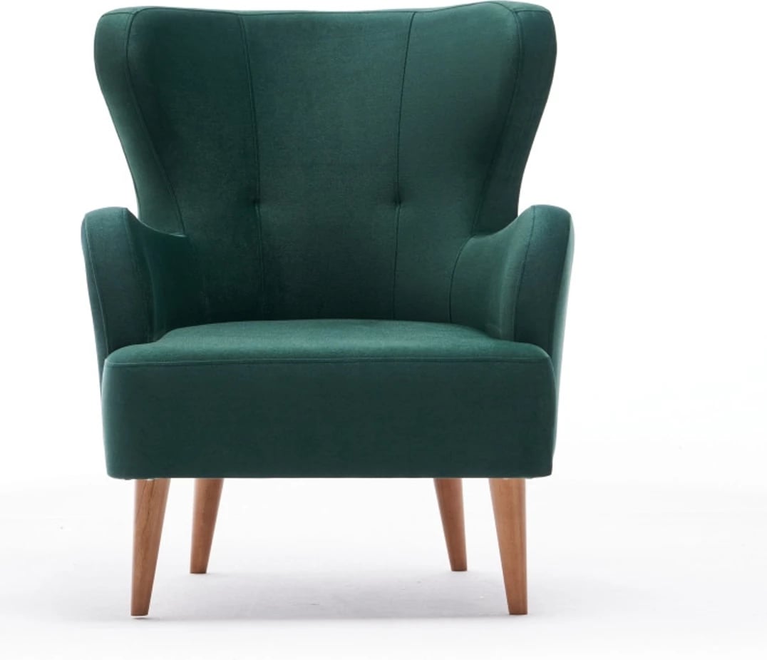 Karrige wing Atelier del Sofa, Karina, ngjyrë jeshile petrol