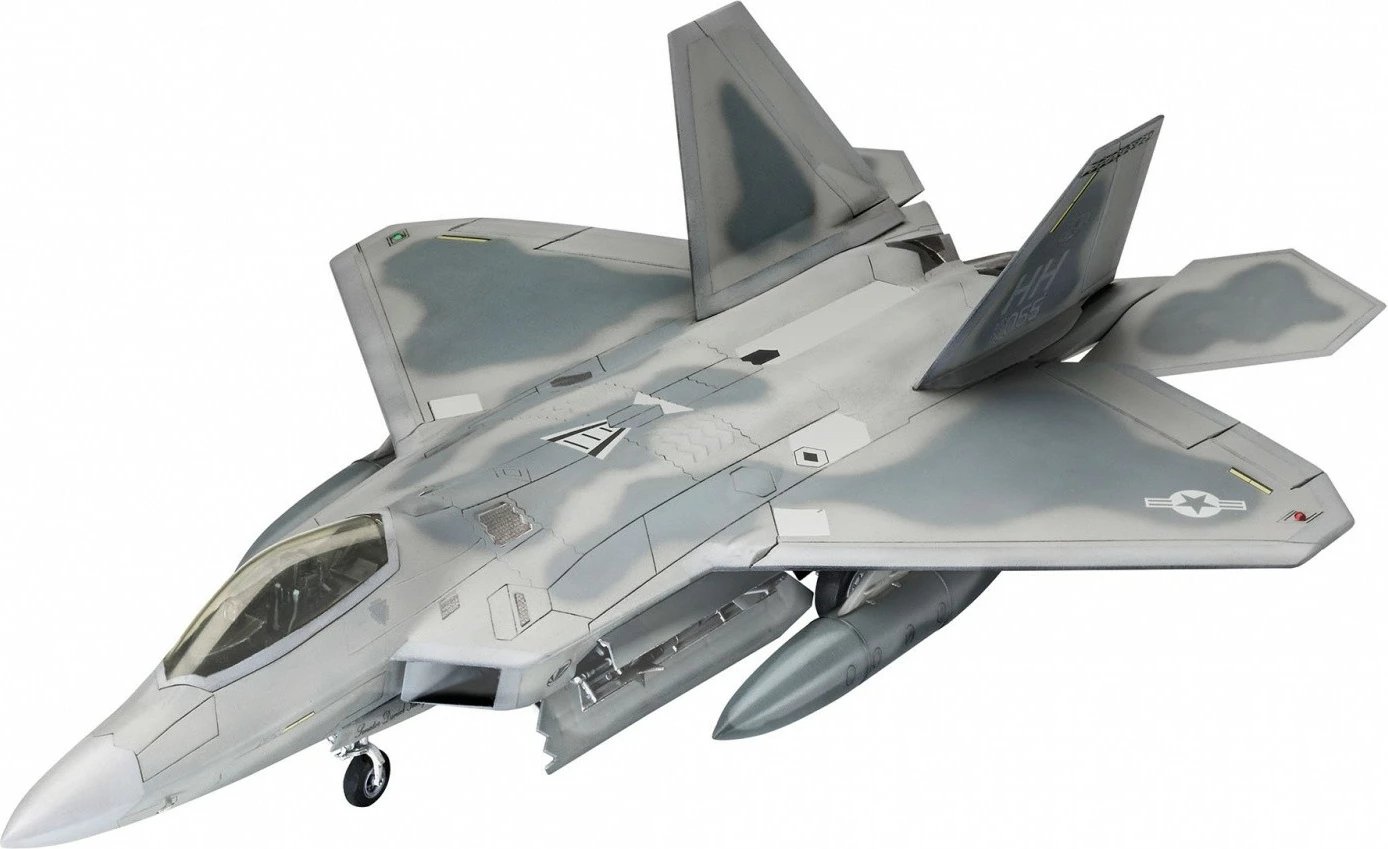 Model plastik Revell Lockheed Martin F-22A Raptor 1:72, 116 pjesë Model plastik Revell Lockheed Martin F-22A Raptor 1:72, 116 pjesë