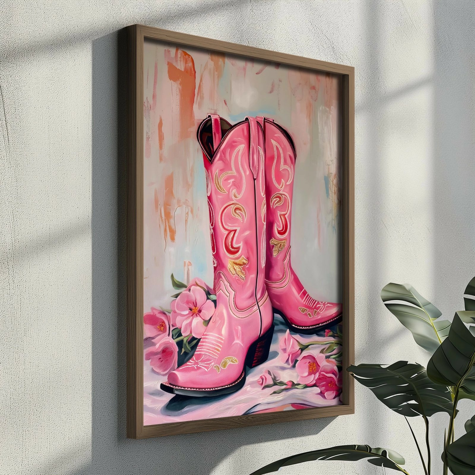 Pikturë dekorative me kornizë, MDF, Wallity, GE083-L