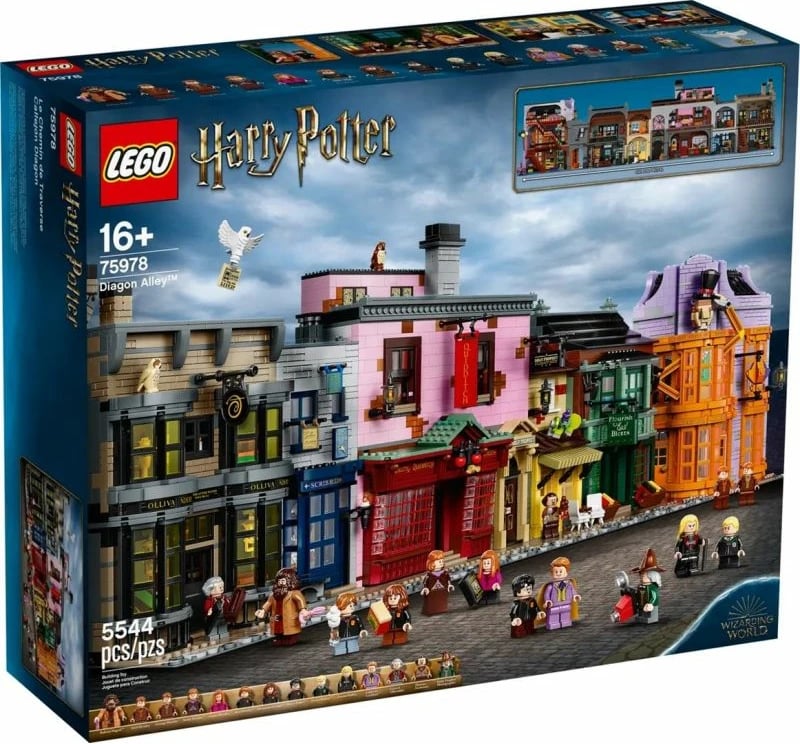 Set LEGO Harry Potter për të rritur, shumëngjyrësh