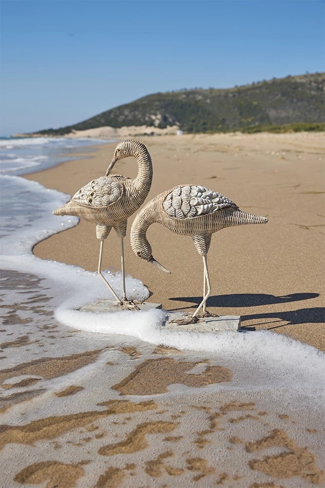 Dekor zog CALOR, natyral, 21x9x31cm, polirezine