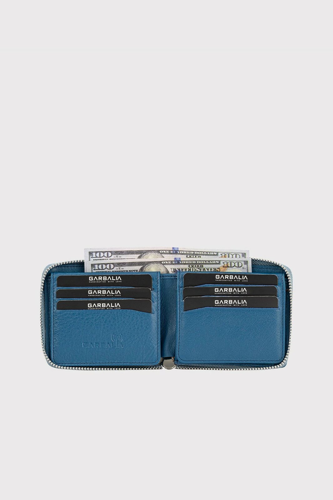 Portofol unisex, ngjyrë blu petrol, Zoozie Bags, Carole