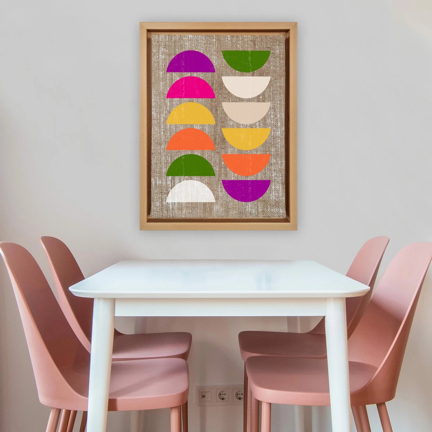 Pikturë dekorative në kanavacë, shumëngjyrëshe, Wallity, LNJ91906394359 - 4666, 46x66cm