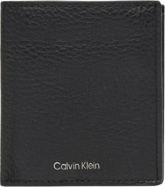 Portofol për meshkuj Calvin Klein, i zi