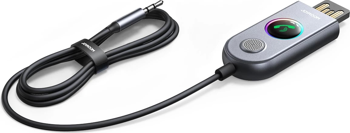 Pranues wireless për makinë Joyroom JR-CB6, Bluetooth 5.3, Gri