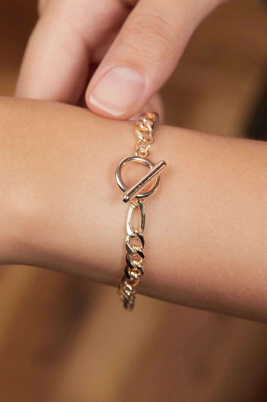 Byzylyk metalik Elika, ngjyrë ari, ELKGC68018