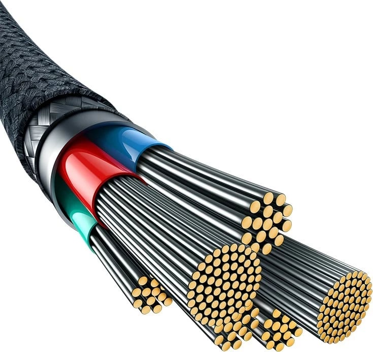 Kabllo Baseus Unbreakable USB C në USB C, 1 m, 100 W