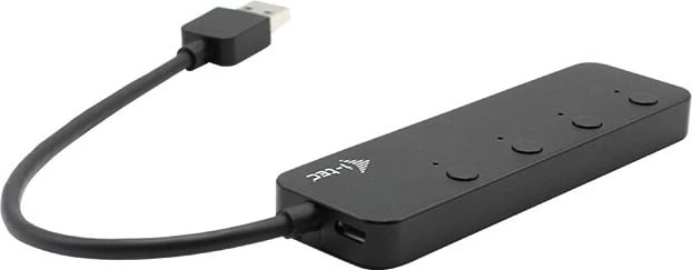 Hub USB i-tec U3CHARGEHUB4, 4 porta USB 3.0, Metal, i zi