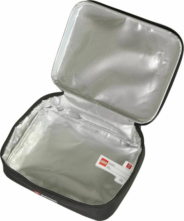 Kuti ushqimi Lego për fëmijë, e zezë