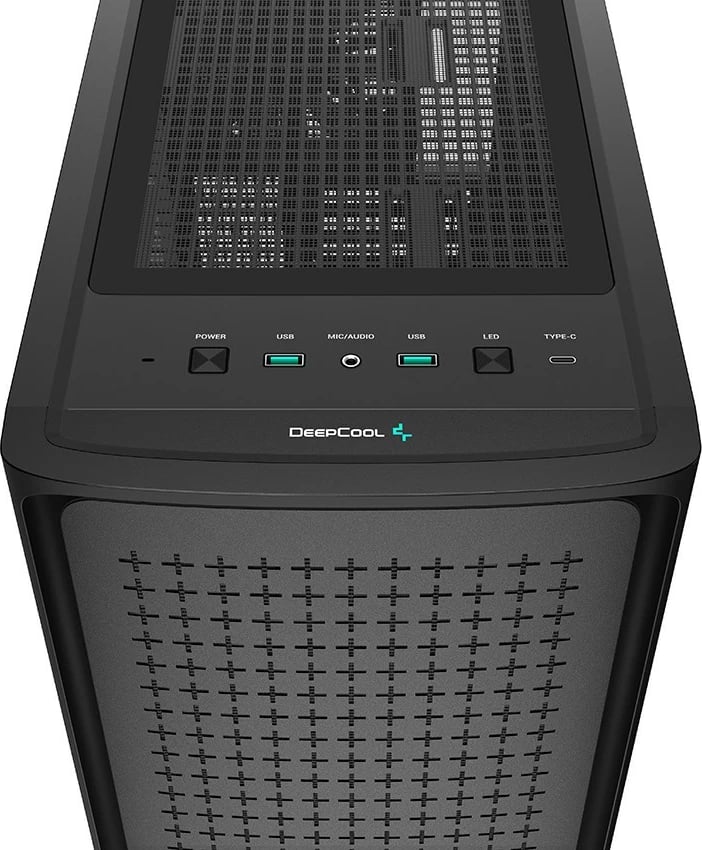 Kasë kompjuteri DeepCool CK560, 140mm, e zezë 