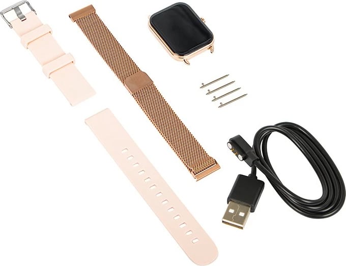 Smartwatch BLOW X16 Bluetooth, 1.75", 230 mAh, Pink, me 2 rripa