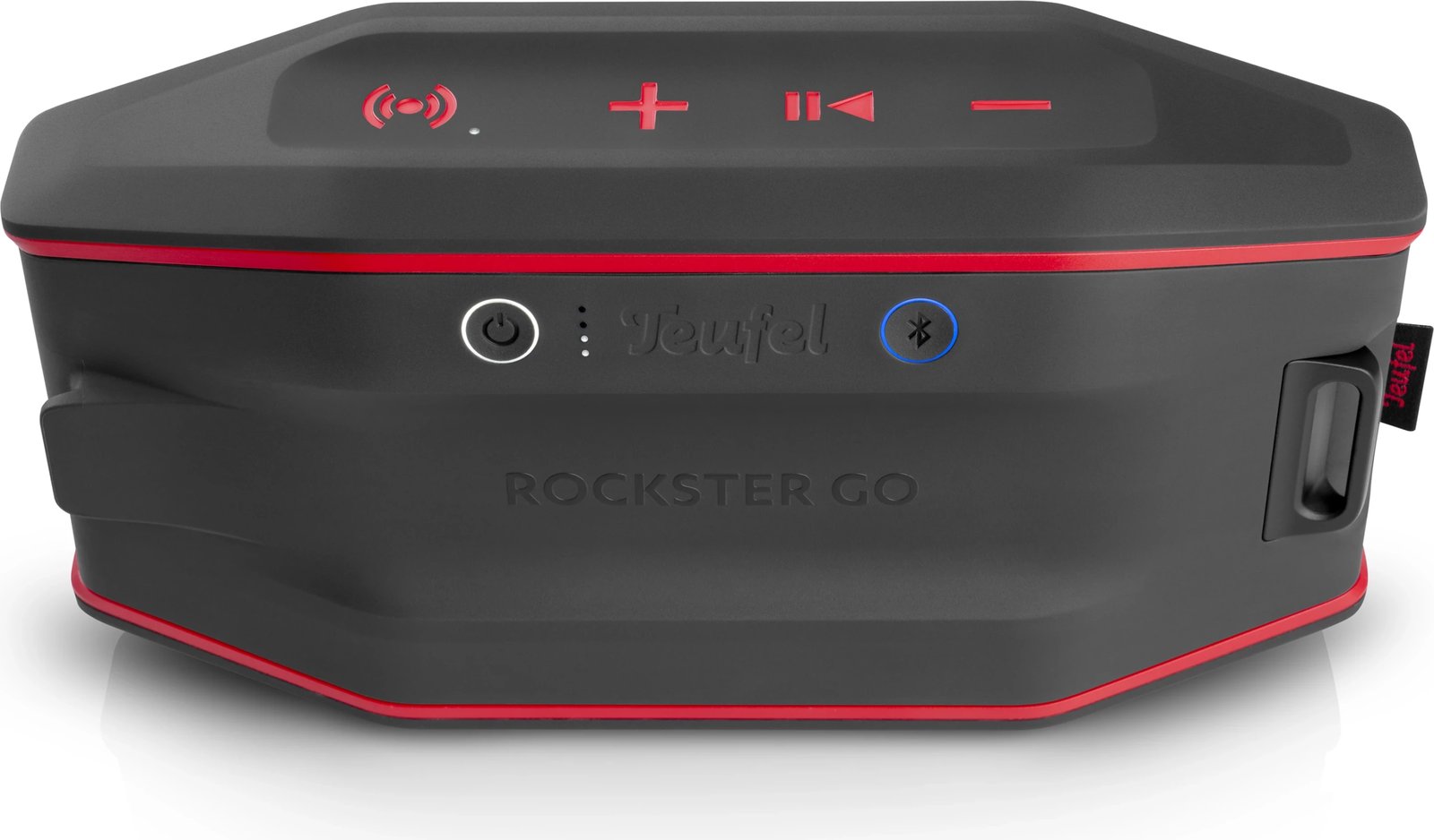 Altoparlant Bluetooth Teufel ROCKSTER GO 2, wireless, zi kuqe