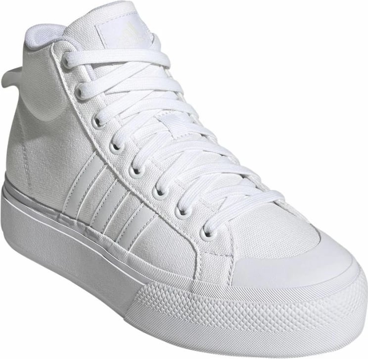 Atlete platforme adidas femra, të bardha