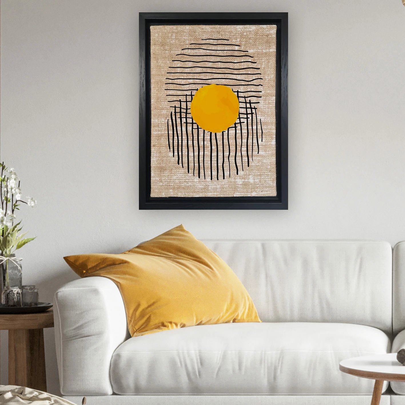 Pikturë dekorative në kanavacë, shumëngjyrëshe, Wallity LSJ519825351702 - 6696, 66x96cm