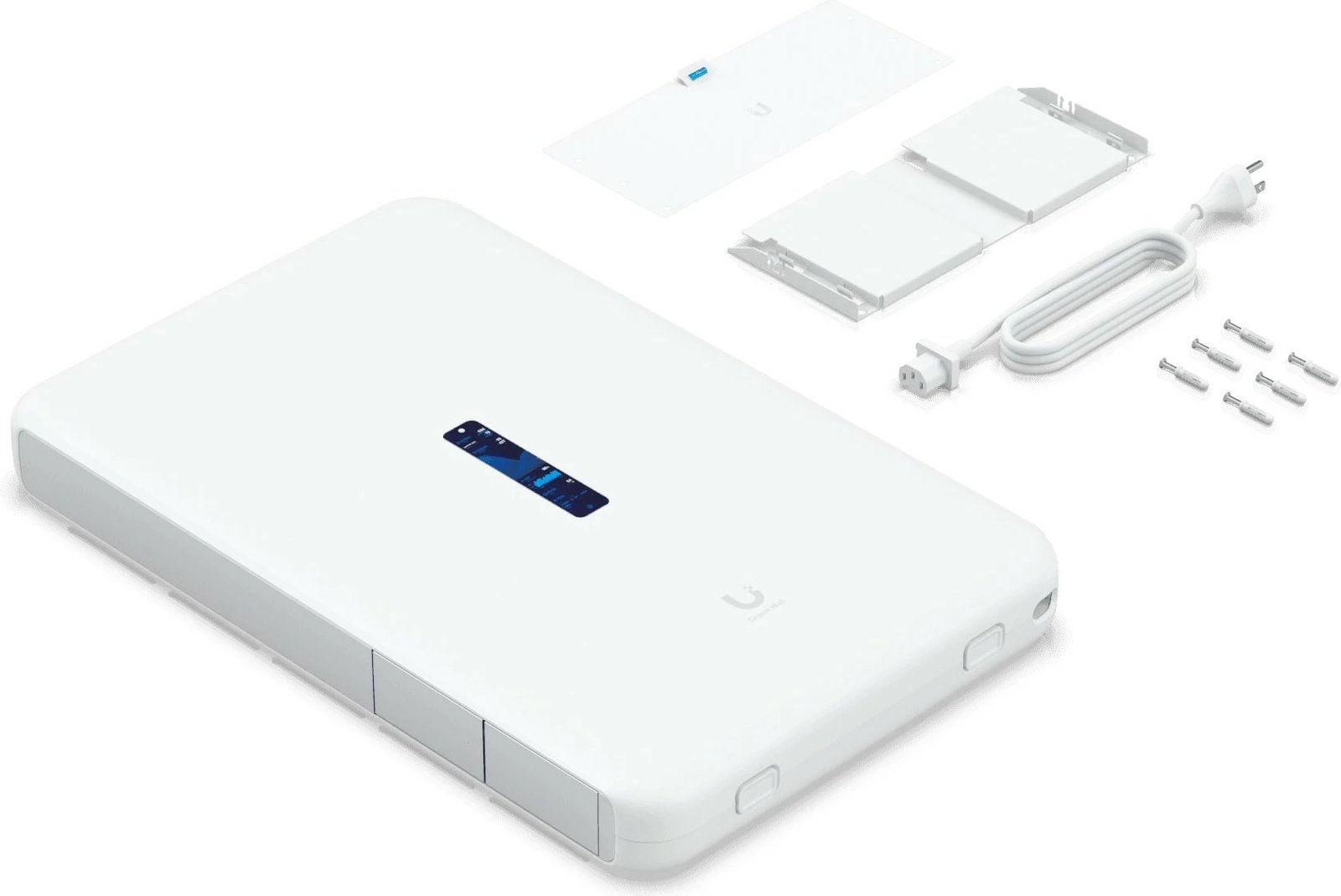 Router Ubiquiti Dream Wall, i bardhë, montim në mur, metal
