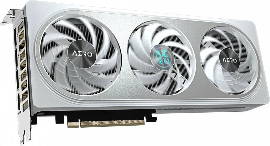 Kartelë grafike Gigabyte GeForce RTX 5060 AERO OC 8GB GDDR7, e bardhë