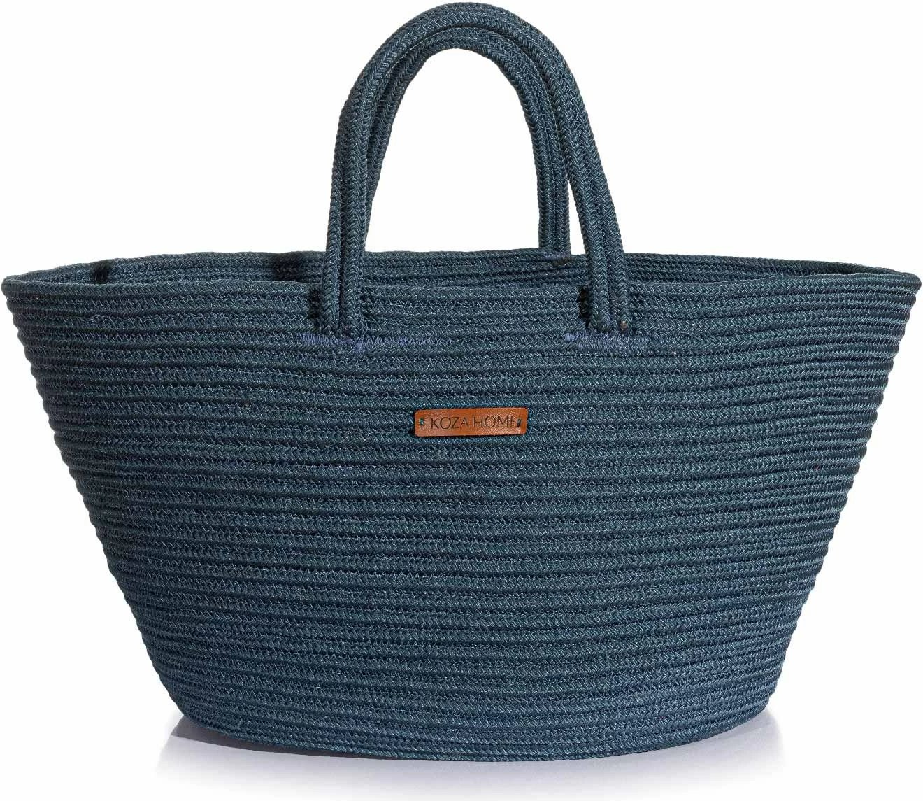 Çantë dekorative, ngjyrë blu e errët, Evila Originals, 30cm