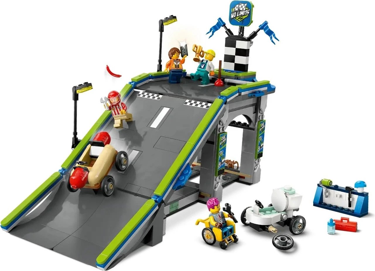 Set LEGO City 60460 No Limits: Race Car Ramp Truck