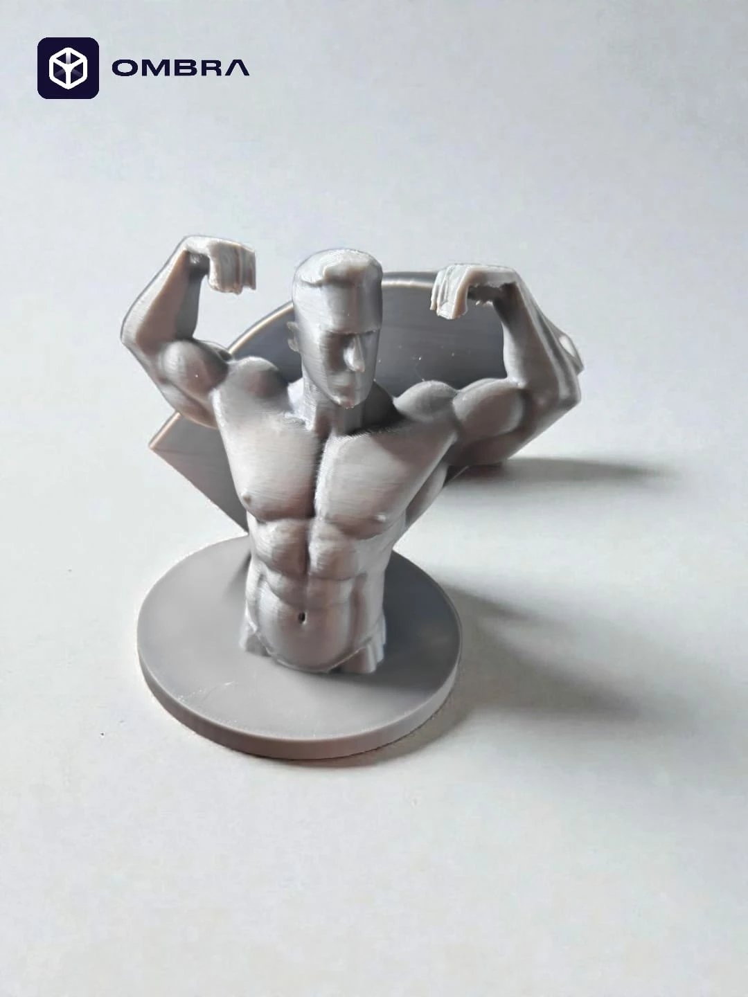 Mbajtëse për vizitëkarta në formë Gym Mighty Pose , Hiri