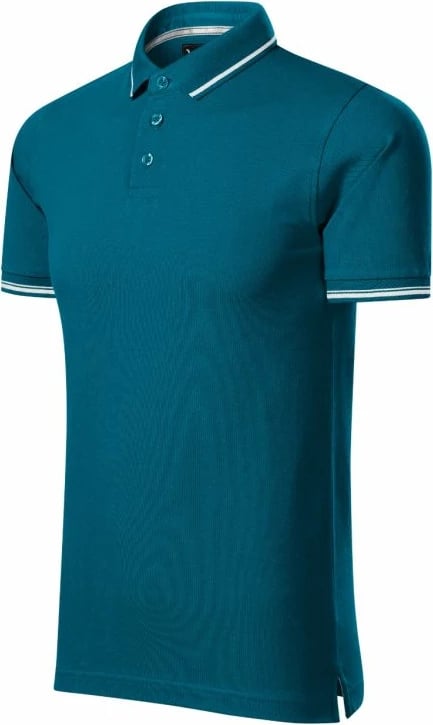 Polo maicë Malfini për meshkuj, blu