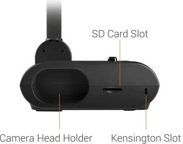 Vizualizer dokumentesh AVerMedia F17+, 13MP 4K 60fps, zoom dixhital 23x, krah fleksibël, e zezë