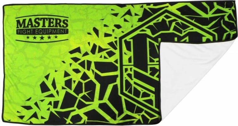 Peshqir sportiv Yakimasport, i gjelbër dhe i kuq Peshqir sportiv Yakimasport, i gjelbër dhe i kuq