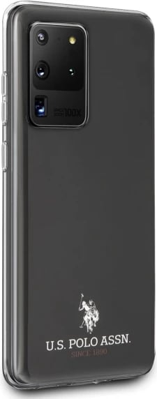 Mbështjellës U.S. Polo Assn. USHCS69TPUBK për Samsung Galaxy S20 Ultra, Shiny, i zi