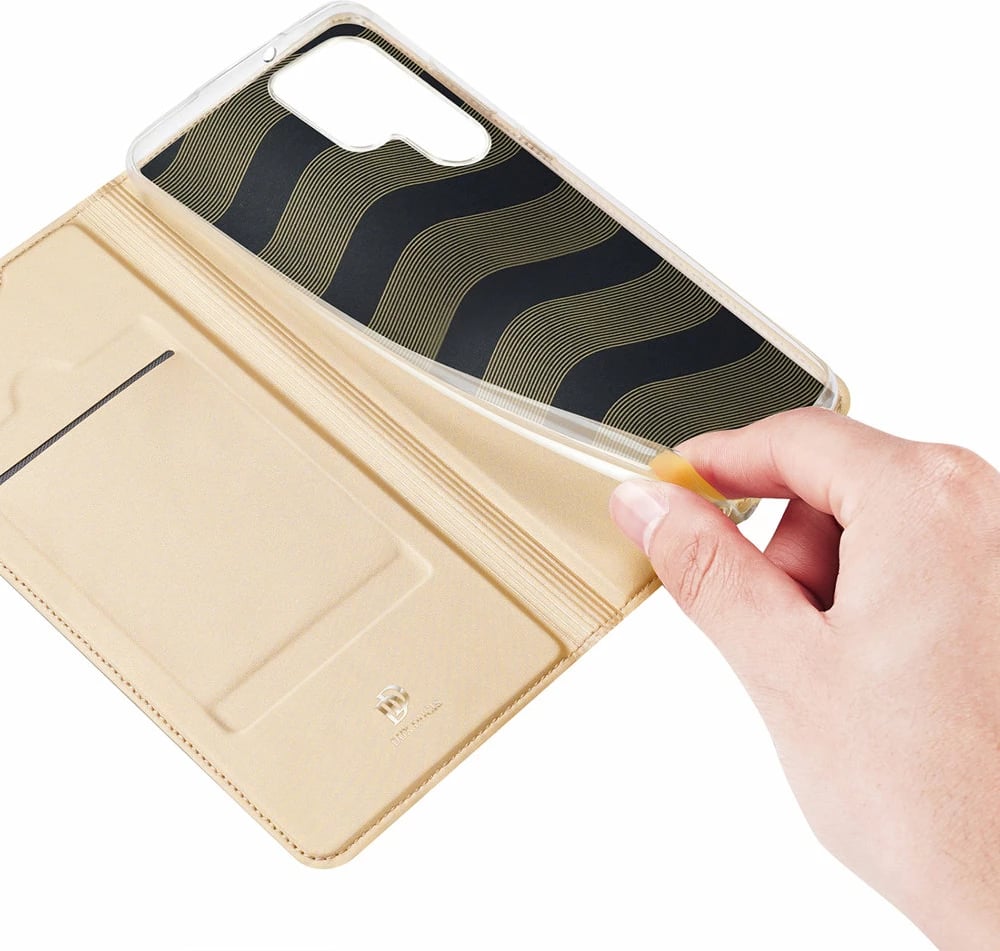 Mbështjellës Dux Ducis Skin Pro për Samsung Galaxy S22 Ultra, gold