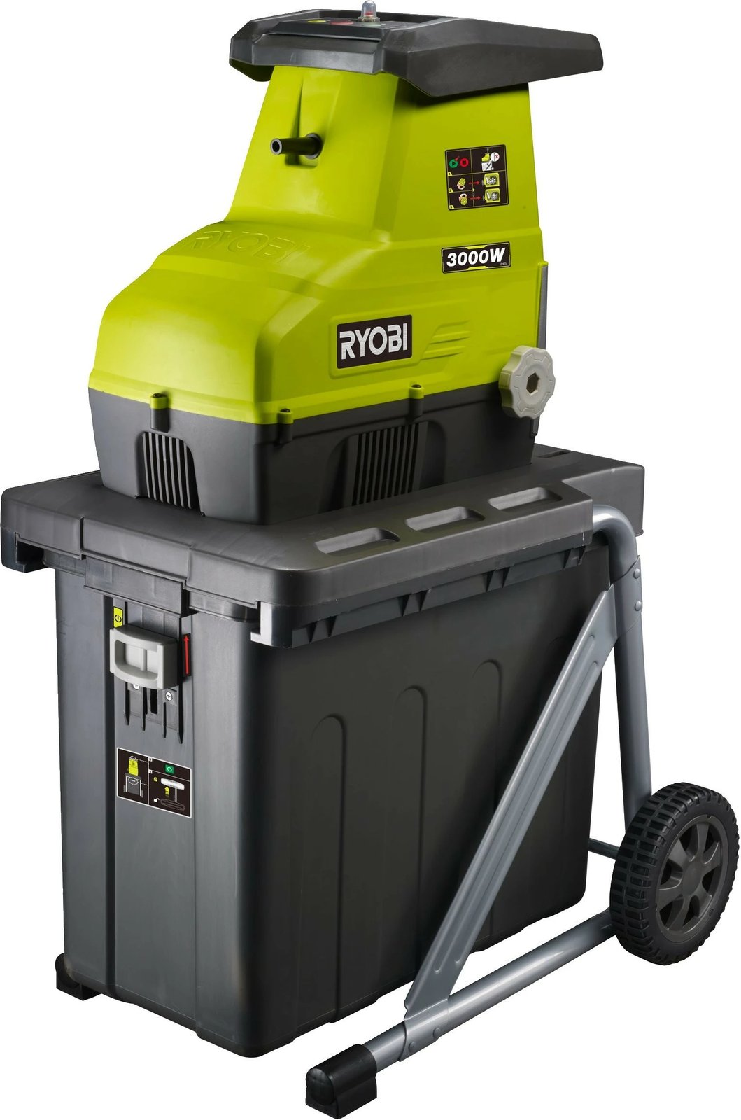 Makineri për copëtim degësh Ryobi RSH3045U, 3000W, elektrik, e gjelbër