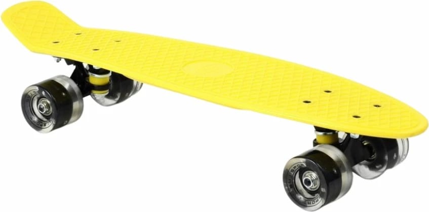 Skateboard Smj për skating, e verdhë