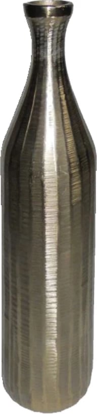 Shishe dekorative PERRY 3, alumin, ngjyrë ari, 13x13x46 cm