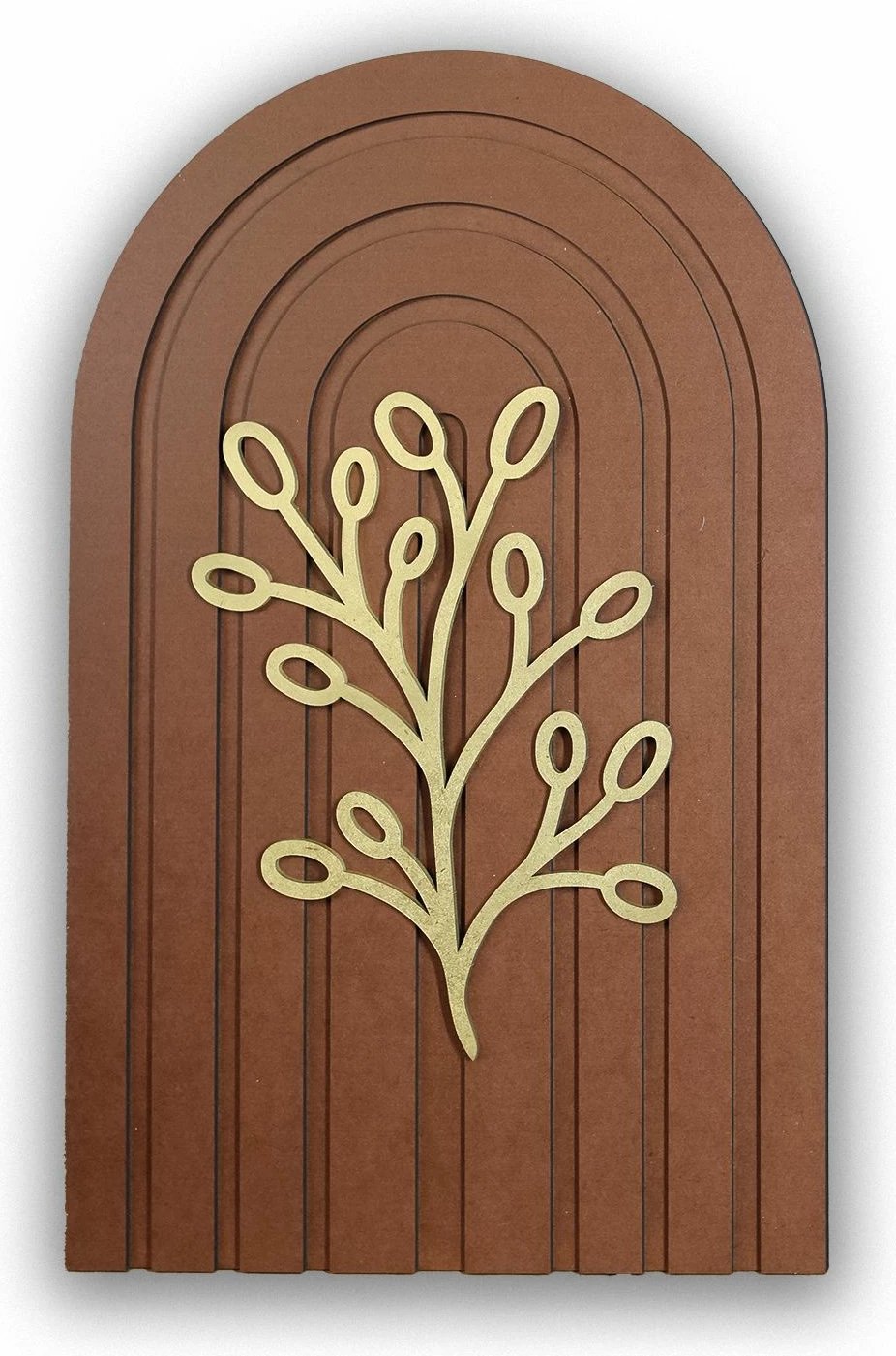 Pikturë dekorative Wallity, Ersy3Doval11-3045, shumëngjyrëshe, 30x45x2 cm