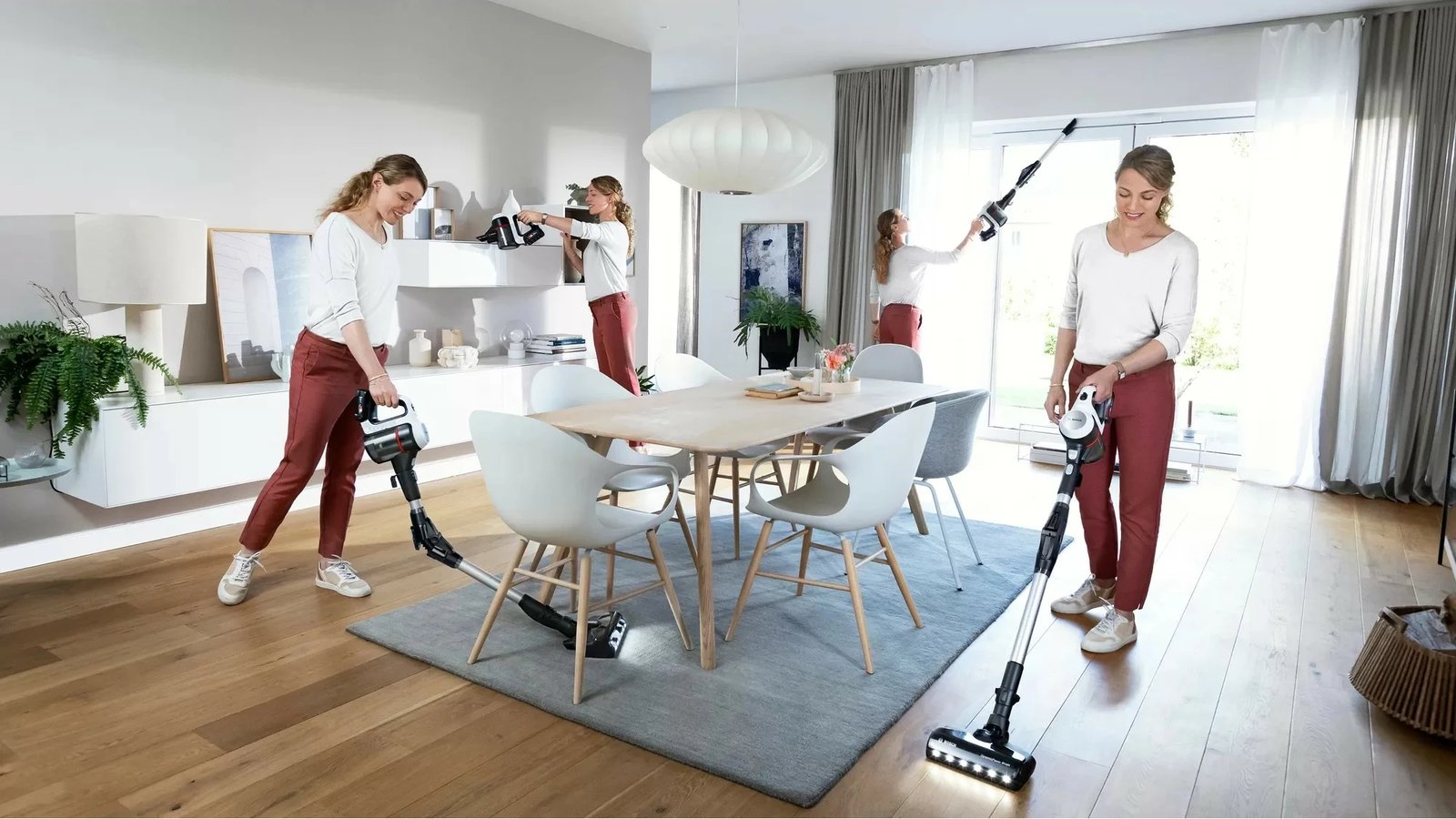 Fshesë stick 2-në-1 Bosch BBS711W, pa qese, 0.3L, e bardhë Fshesë stick 2-në-1 Bosch BBS711W, pa qese, 0.3L, e bardhë