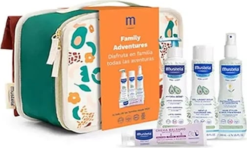 Set për familje Mustela Family Suitcase Terracotta 5 copë uniseks