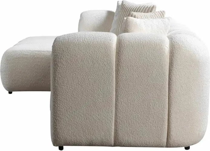 Këndore e bardhë Atelier del Sofa, N-Line, majtas