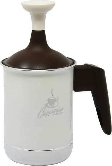 Shkumues qumështi manual, PEDRINI, 02CF043, 500 ml, kafe/bezhë