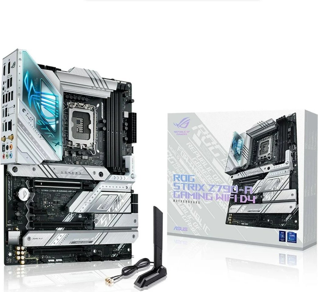 Pllakë amë ASUS ROG STRIX Z790-A GAMING WIFI D4, LGA 1700, ATX Pllakë amë ASUS ROG STRIX Z790-A GAMING WIFI D4, LGA 1700, ATX