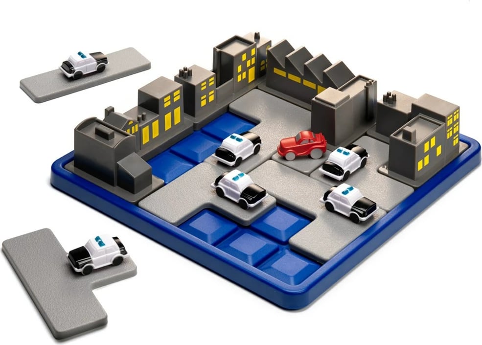 Lojë puzzle SmartGames RoadBlock, për fëmijë dhe të rritur, shumëngjyrëshe